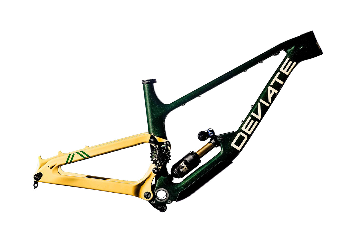 Deviate Cycles Claymore Medium Non-UDH Frame Only - Green Sand